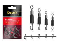 Delphin FDRQuicker Quick Snap Feeder Swivel #12