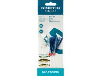 Kinetic Sabiki Disco #1/0 Blue/ White Flash