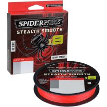 Spiderwire Stealth Smooth Code Red Gevlochten 0.13mm