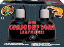 Zoo Med Mini Combo Deep Dome Lamp Fixture