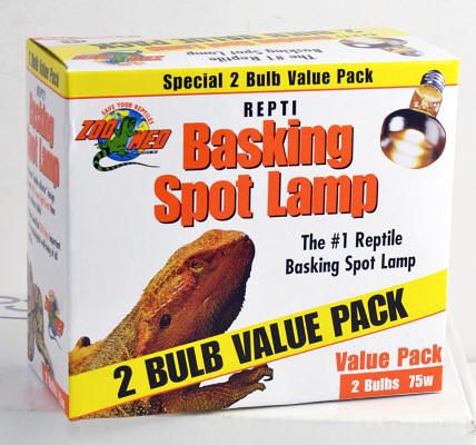 Zoo Med Repti Basking Spot Lamp Value Pack 40 Watt Baitshop