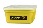 FTM Baitbox 1,5 liter Geel vierkant