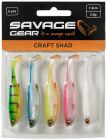 Savage gear craft shad dark water mix