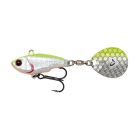 Savage Gear Fat Tail Spin 6.5cm 12.5 gram Silver Lemon