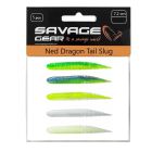 Savage Gear Ned Dragon Tail Slug 8.8cm Dark Water Mix