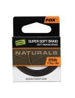 Fox Edges Naturals Soft Braid Hooklength Onderlijnmateriaal (20m)